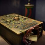 Monster book in an escape room